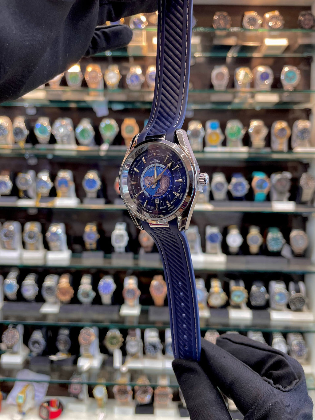 OMEGA SEAMSTER WORLD 🌍 TIME NOW IN BUDGET 😁 FOR MENS 👨