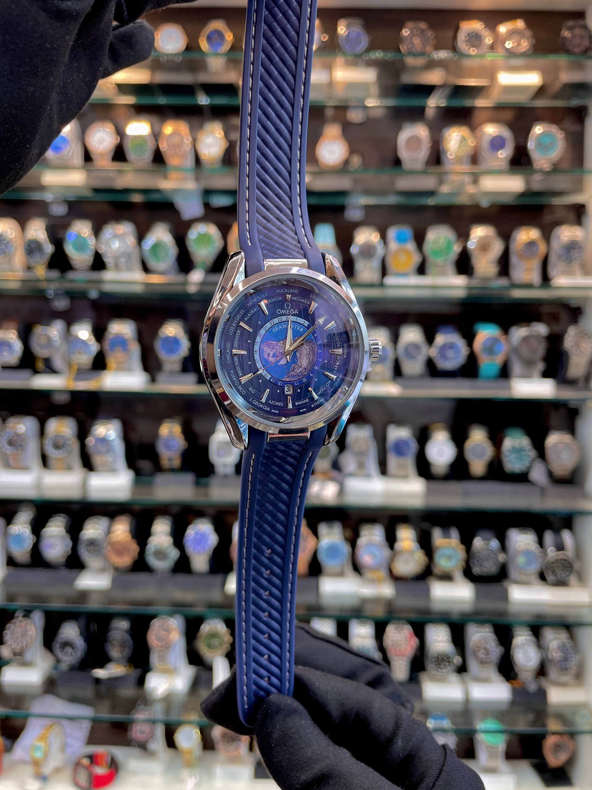OMEGA SEAMSTER WORLD 🌍 TIME NOW IN BUDGET 😁 FOR MENS 👨