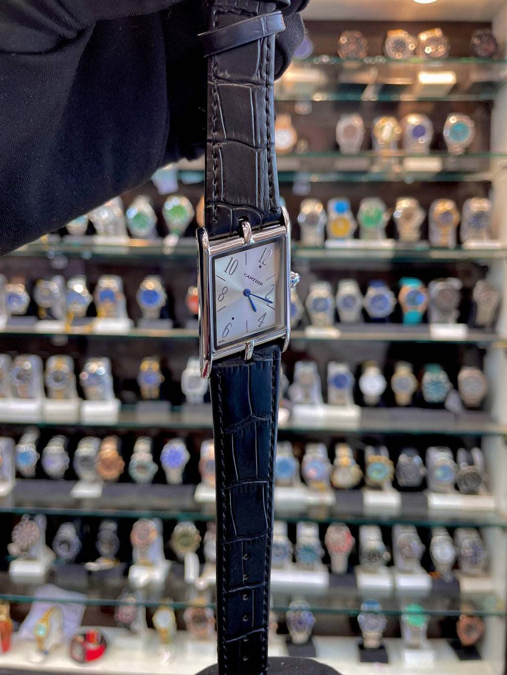 CARTIER TANK ASYMETRIQUE FOR MENS