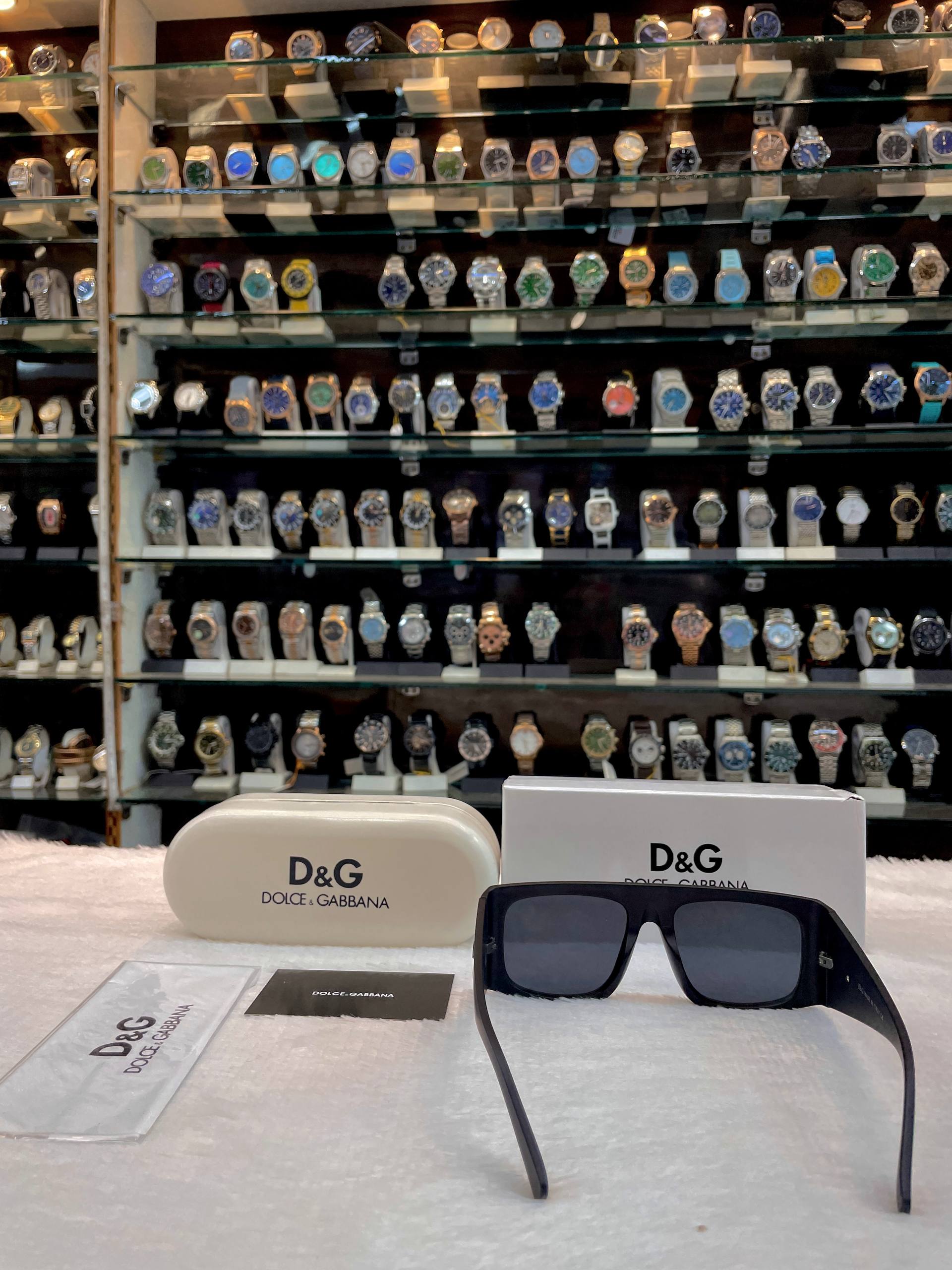 DOLCE & GABBANA BIG FRAME UNISEX BLACK 🖤