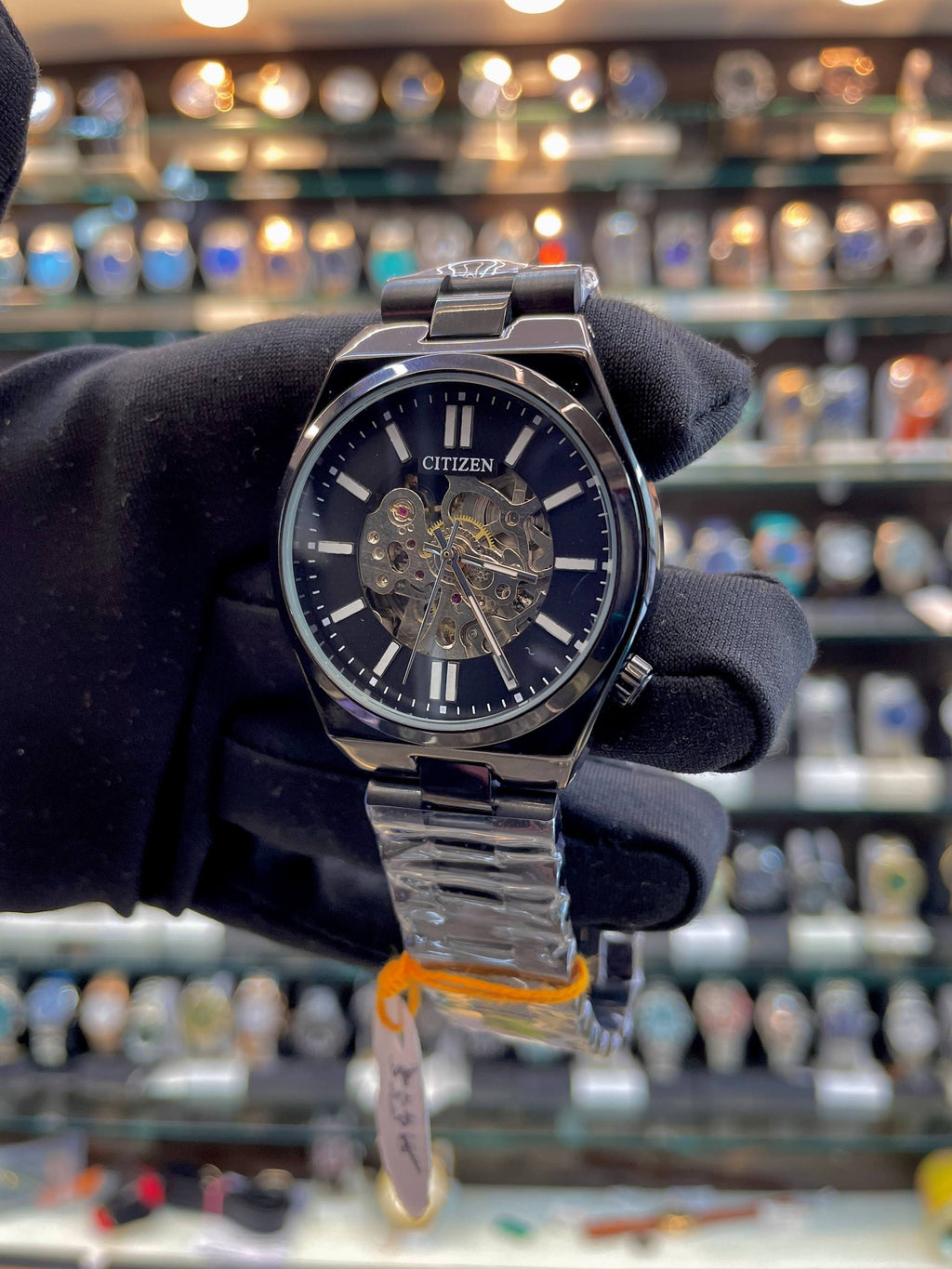 CITIZEN TSUYOSA TRANSPARENT FULL BLACK 🖤  FOR MENS