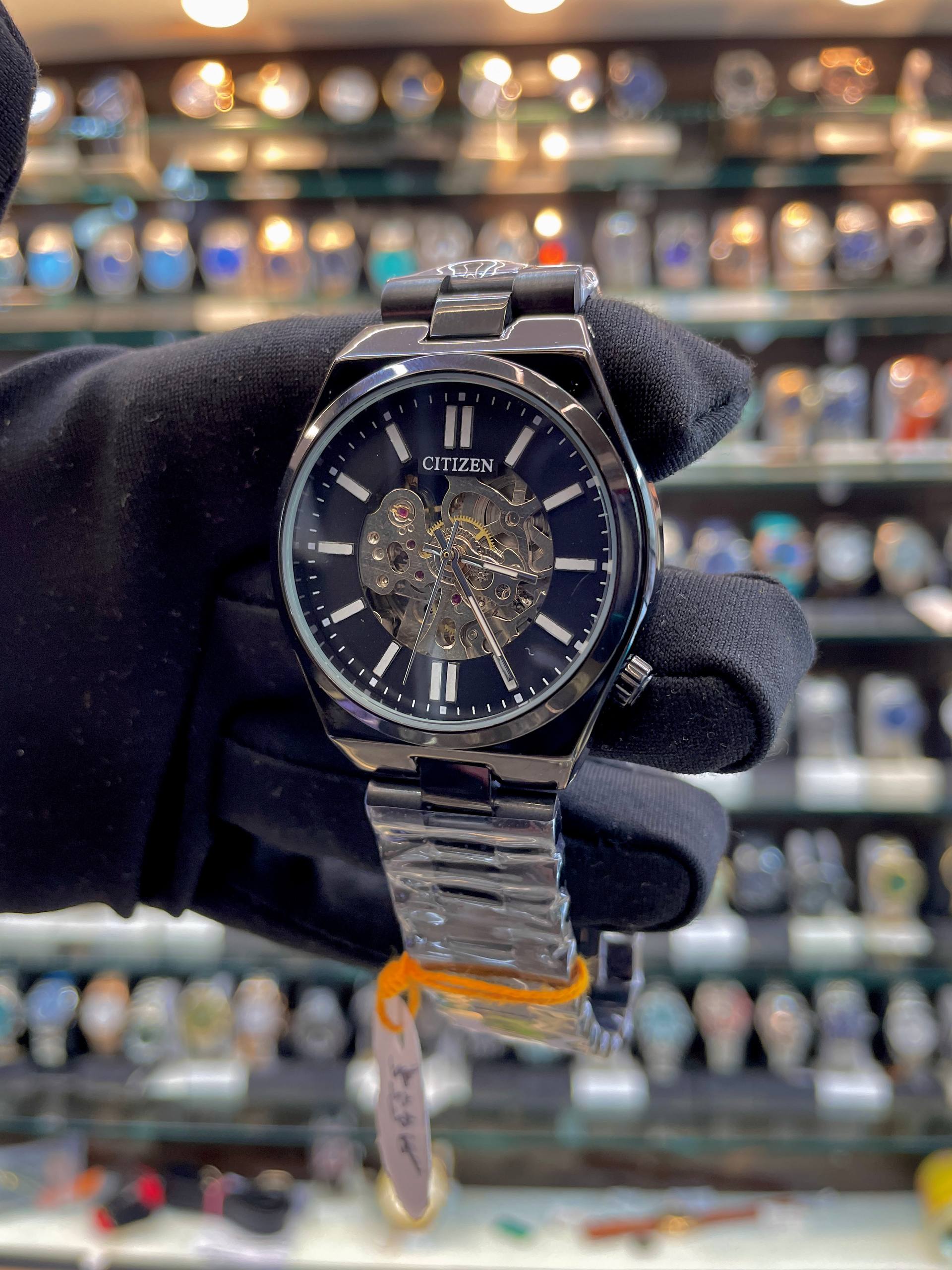 CITIZEN TSUYOSA TRANSPARENT FULL BLACK 🖤  FOR MENS