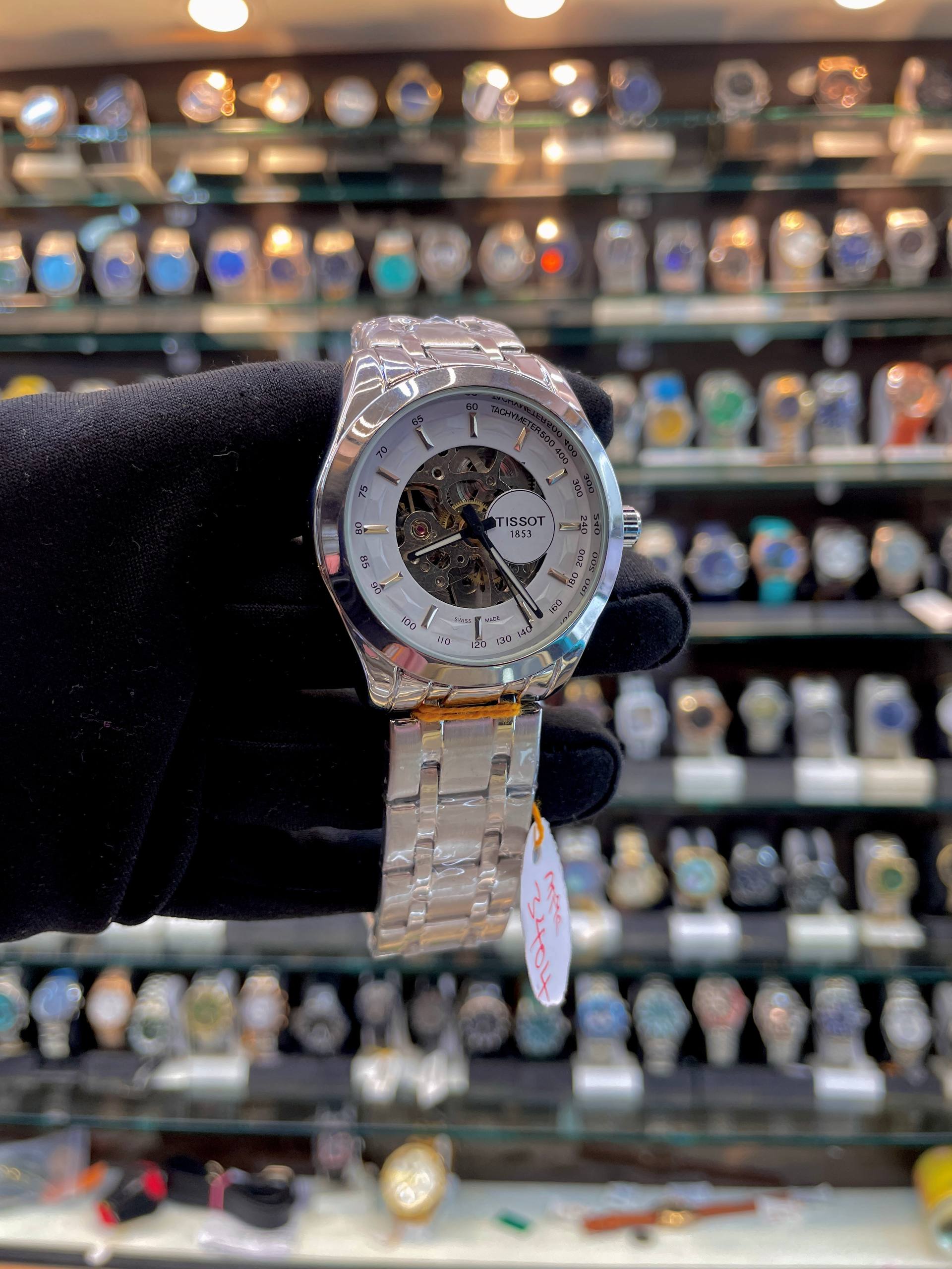 TISSOT 1853 AUTOMATIC ⚙️ NOW IN CASUAL WEAR FOR MENS SILVER 🥈
