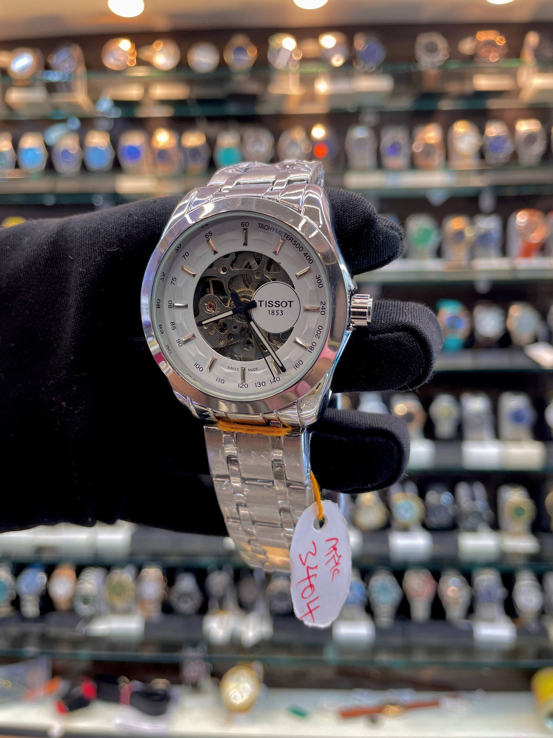 TISSOT 1853 AUTOMATIC ⚙️ NOW IN CASUAL WEAR FOR MENS SILVER 🥈
