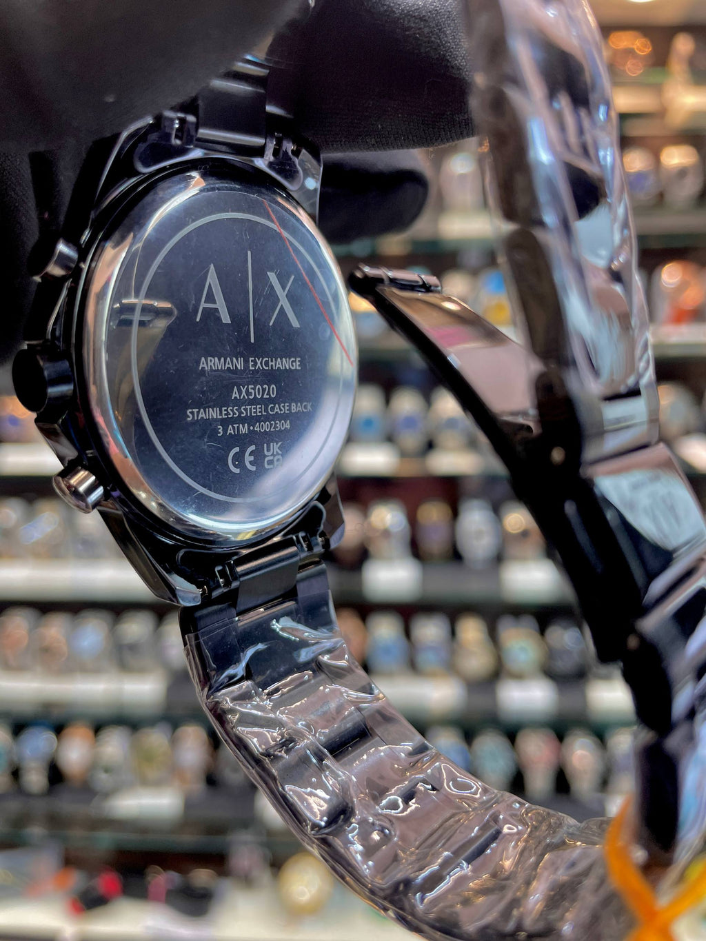 ARMANI EXCHANGE AX IN CHRONOGRAPH FOR MENS SHINNY GLASS