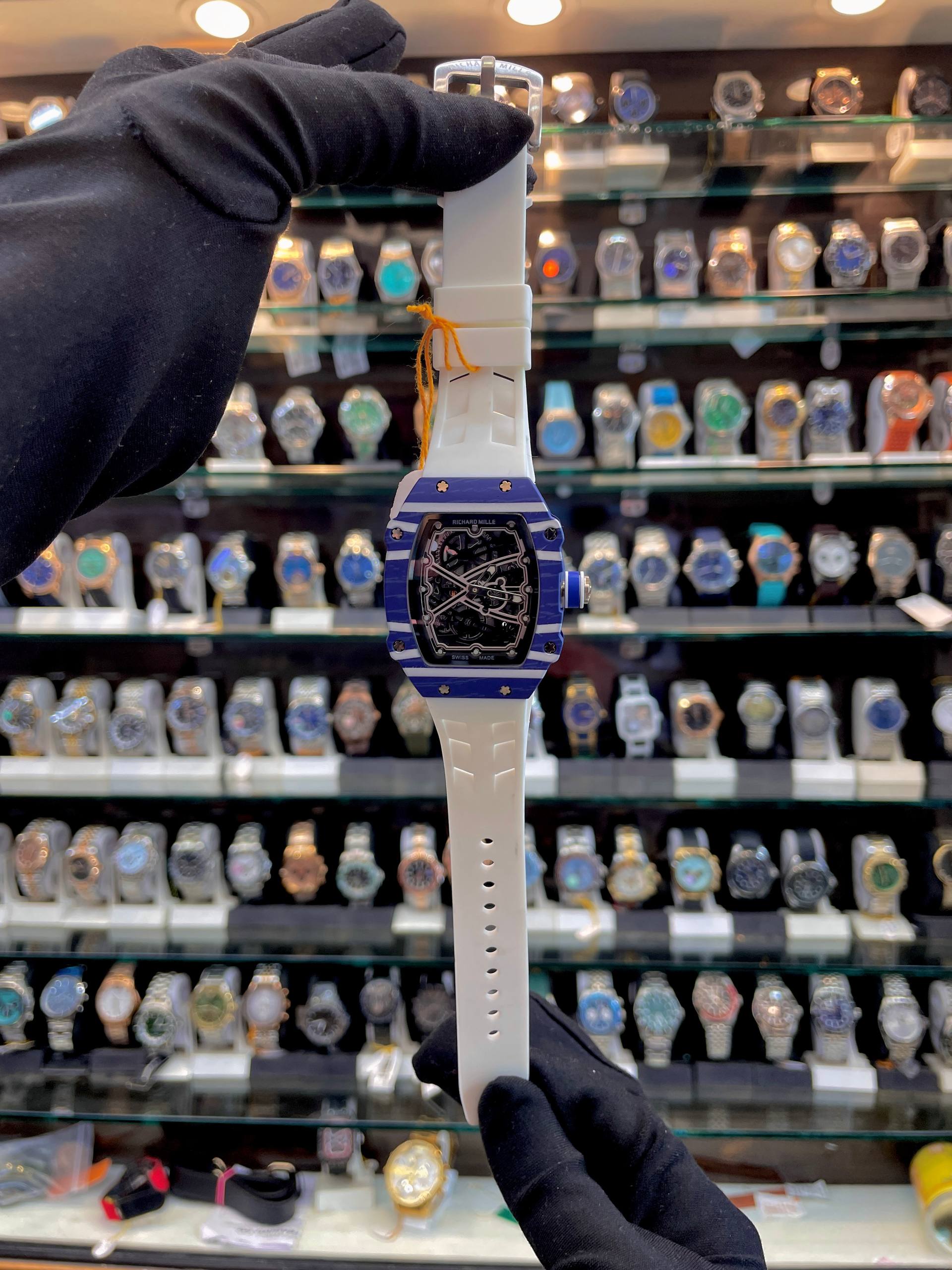 RICHARD MILLE RM 67-02 EXTRA SLIM IN UNDER BUDGET BLUE 💙