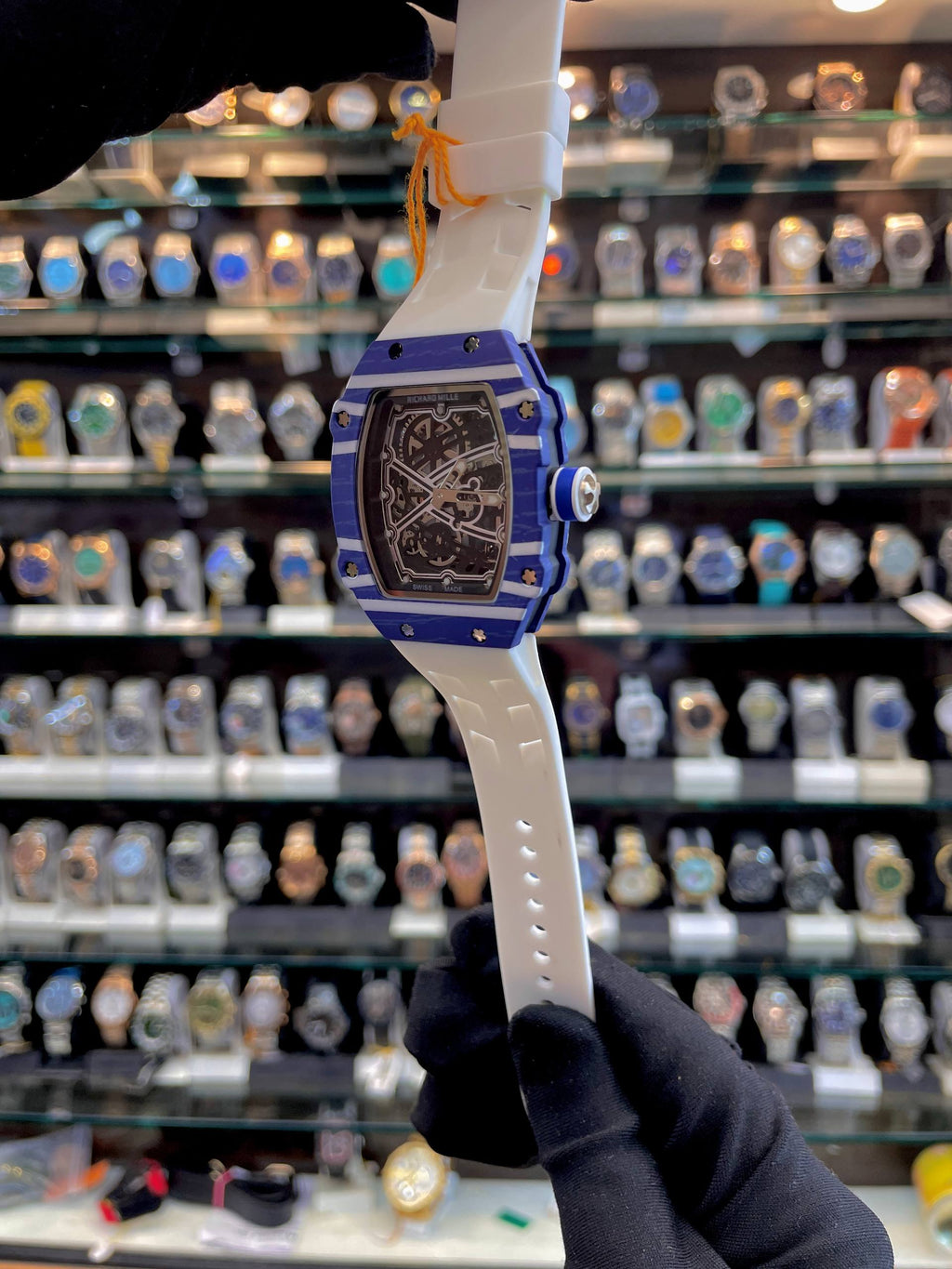 RICHARD MILLE RM 67-02 EXTRA SLIM IN UNDER BUDGET BLUE 💙