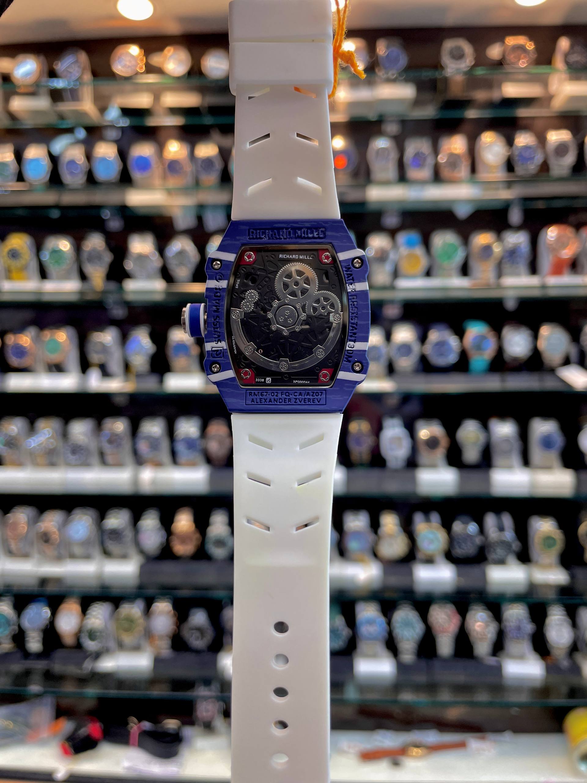 RICHARD MILLE RM 67-02 EXTRA SLIM IN UNDER BUDGET BLUE 💙