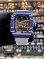 RICHARD MILLE RM 67-02 EXTRA SLIM IN UNDER BUDGET BLUE 💙