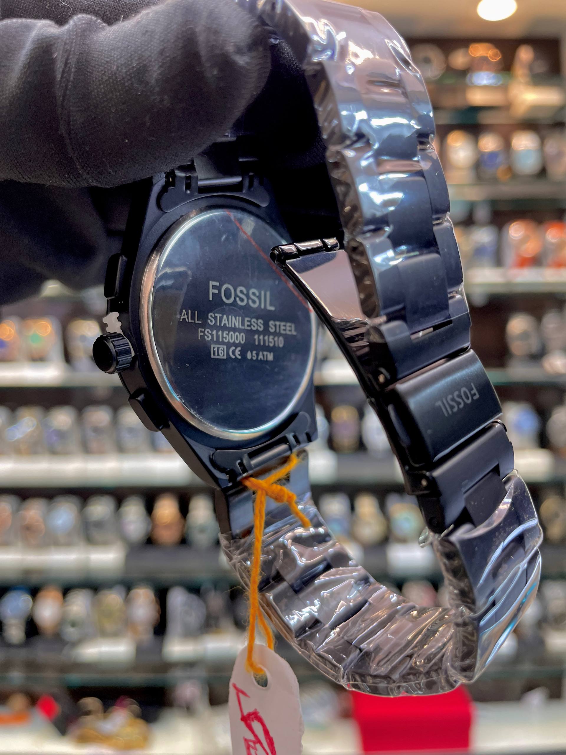 FOSSIL EVERETT CHRONOGRAPH MATTE BLACK 🖤 WATCH ⌚