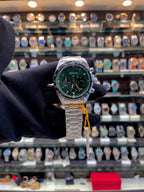 SEIKO PROSPEX SPEEDTIMER SOLAR CHRONOGRAPH UNDER BUDGET FOR MENS GREEN 💚