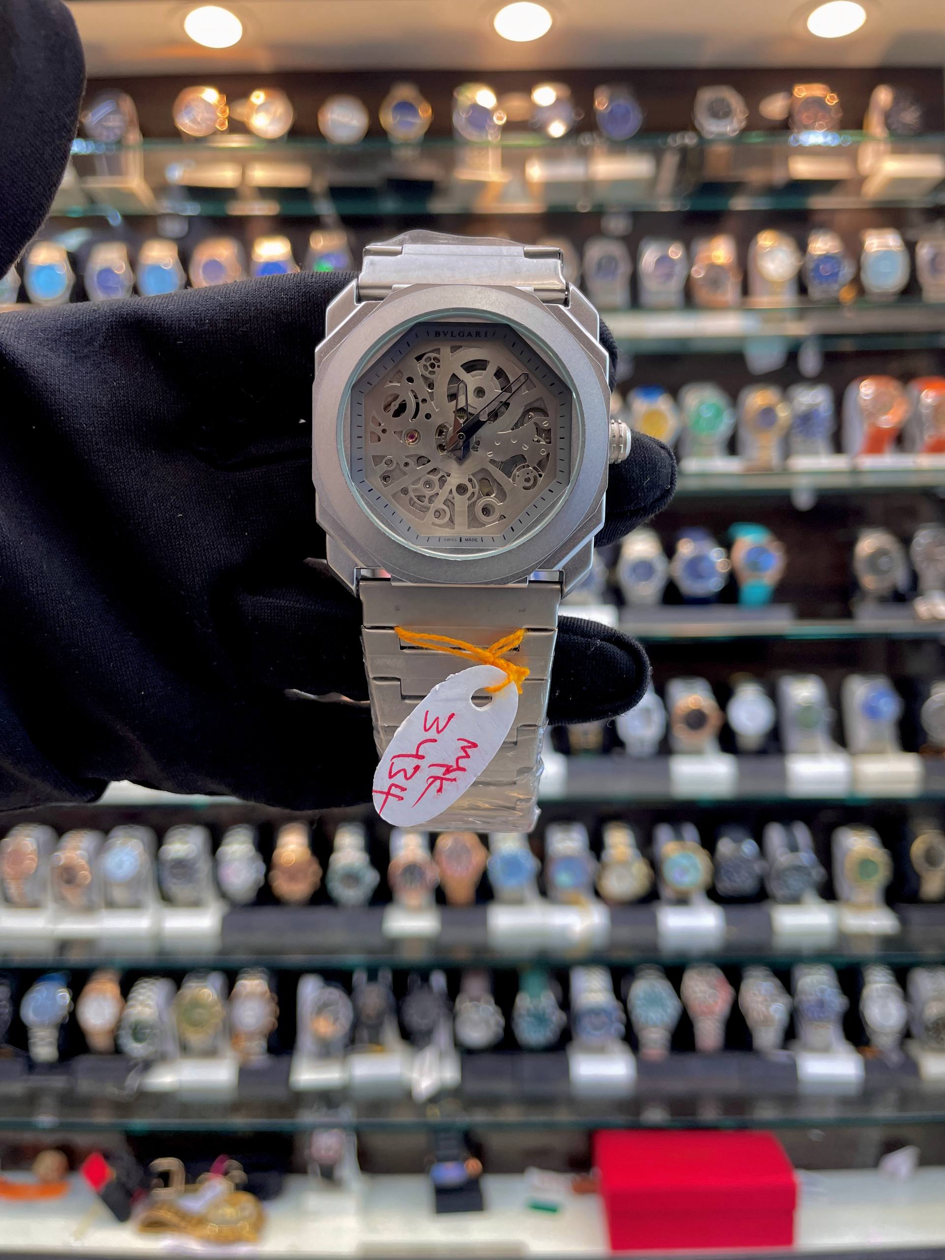 BVLGARI OCTO FINISSIMO SKELETON MATTE GREY 🩶