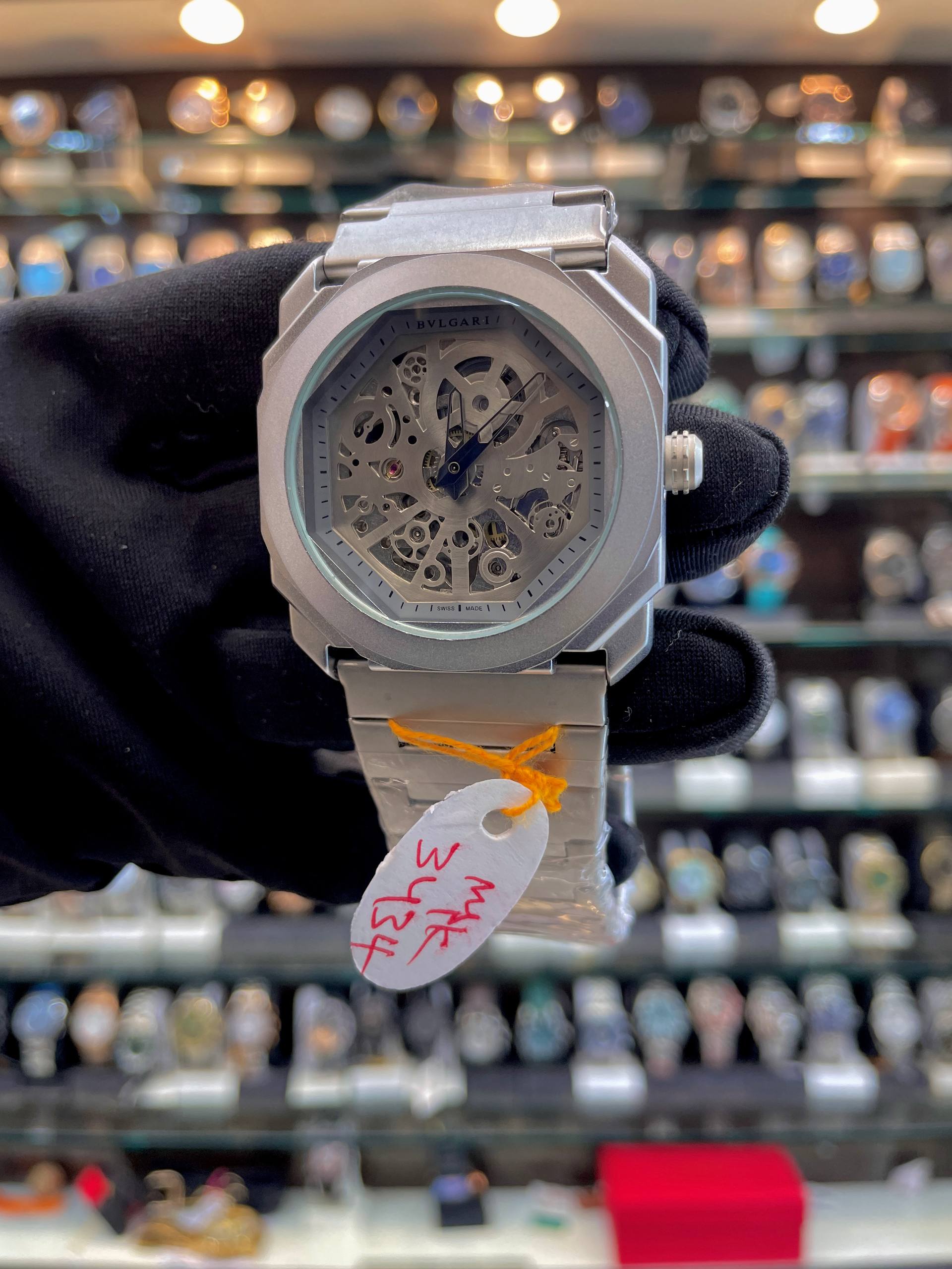 BVLGARI OCTO FINISSIMO SKELETON MATTE GREY 🩶