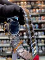 FOSSIL NOW IN CHRONO FOR MENS CASUAL WEAR IN CHAIN ⛓️ DUAL TONE