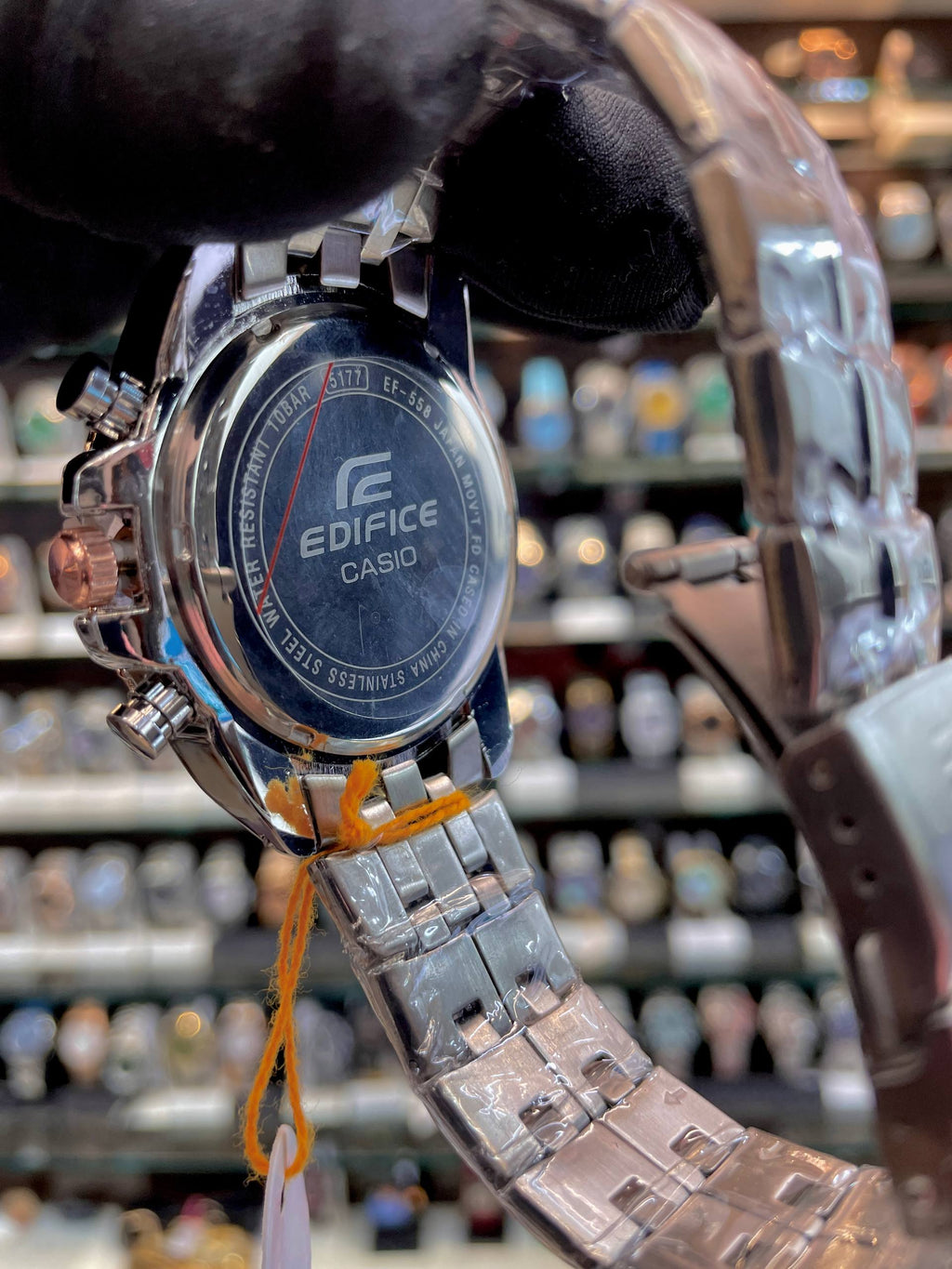 EDIFICE CASIO TACHYMETER NOW IN BEST QUALITY FOR MENS ✨ DUAL TONE
