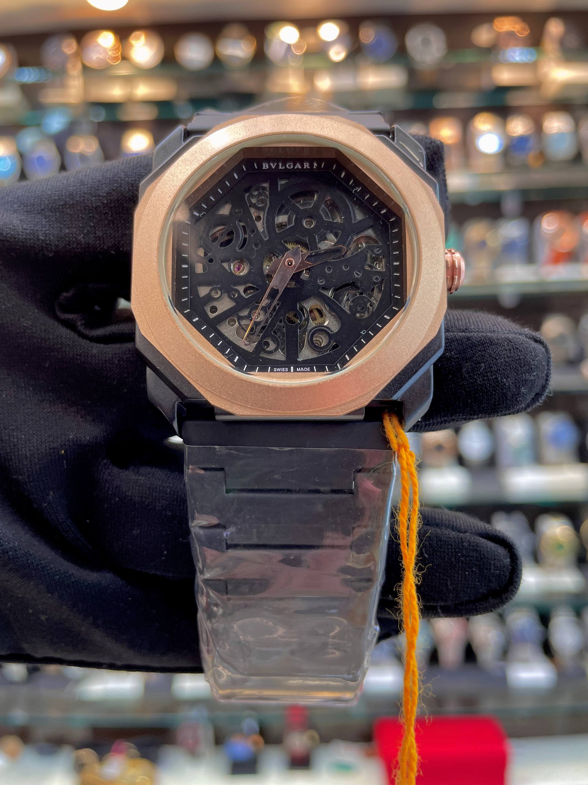 BVLGARI OCTO FINISSIMO SKELETON DUAL TONE