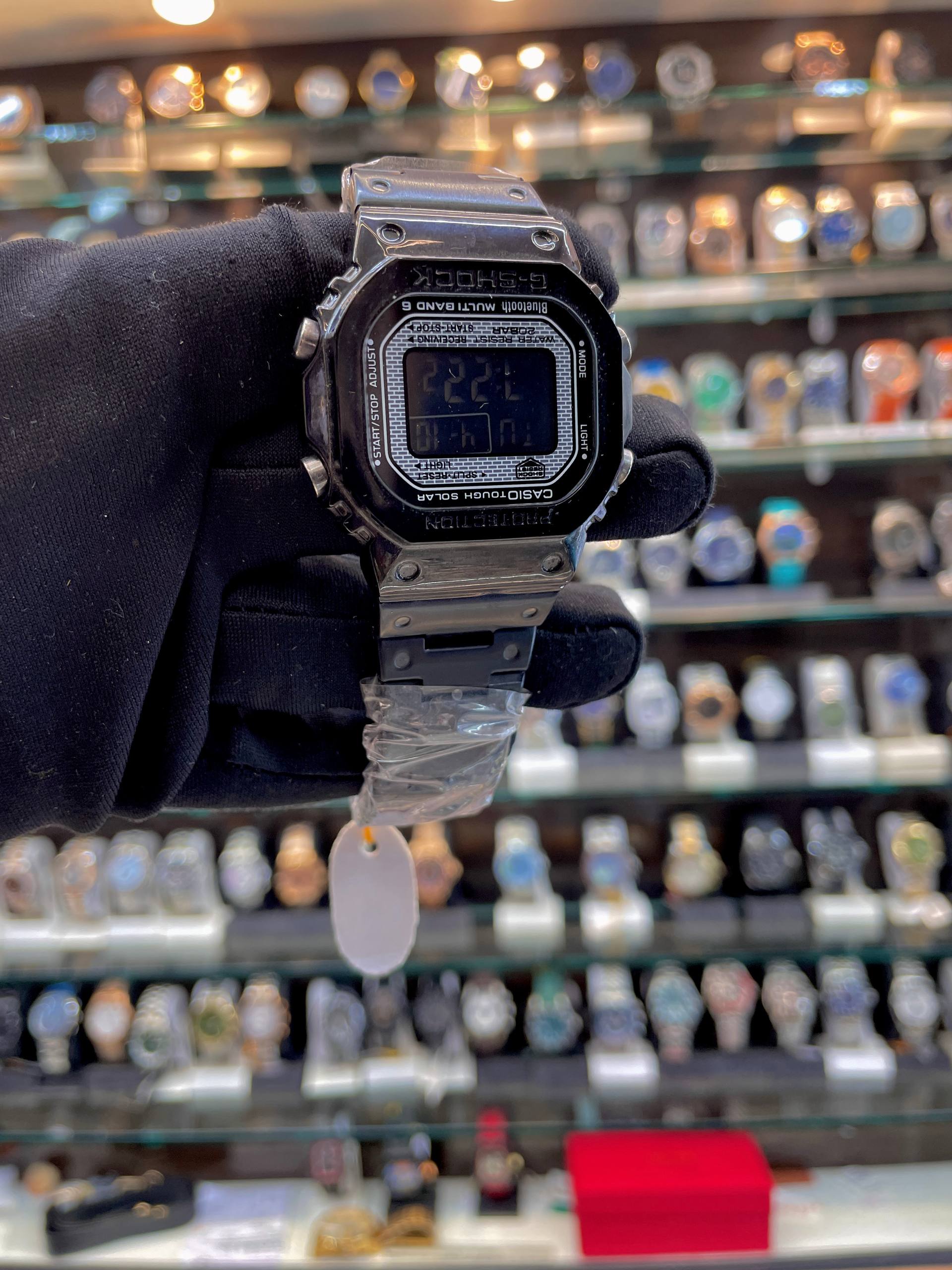 GSHOCK CASIO VINTAGE IN BLACK 🖤 STEEL 🔥