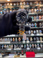 ROLEX GMT-MASTER 2 IN MASTER PIECE FOR MENS FULL BLACK 🖤