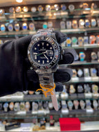 ROLEX GMT-MASTER 2 IN MASTER PIECE FOR MENS FULL BLACK 🖤