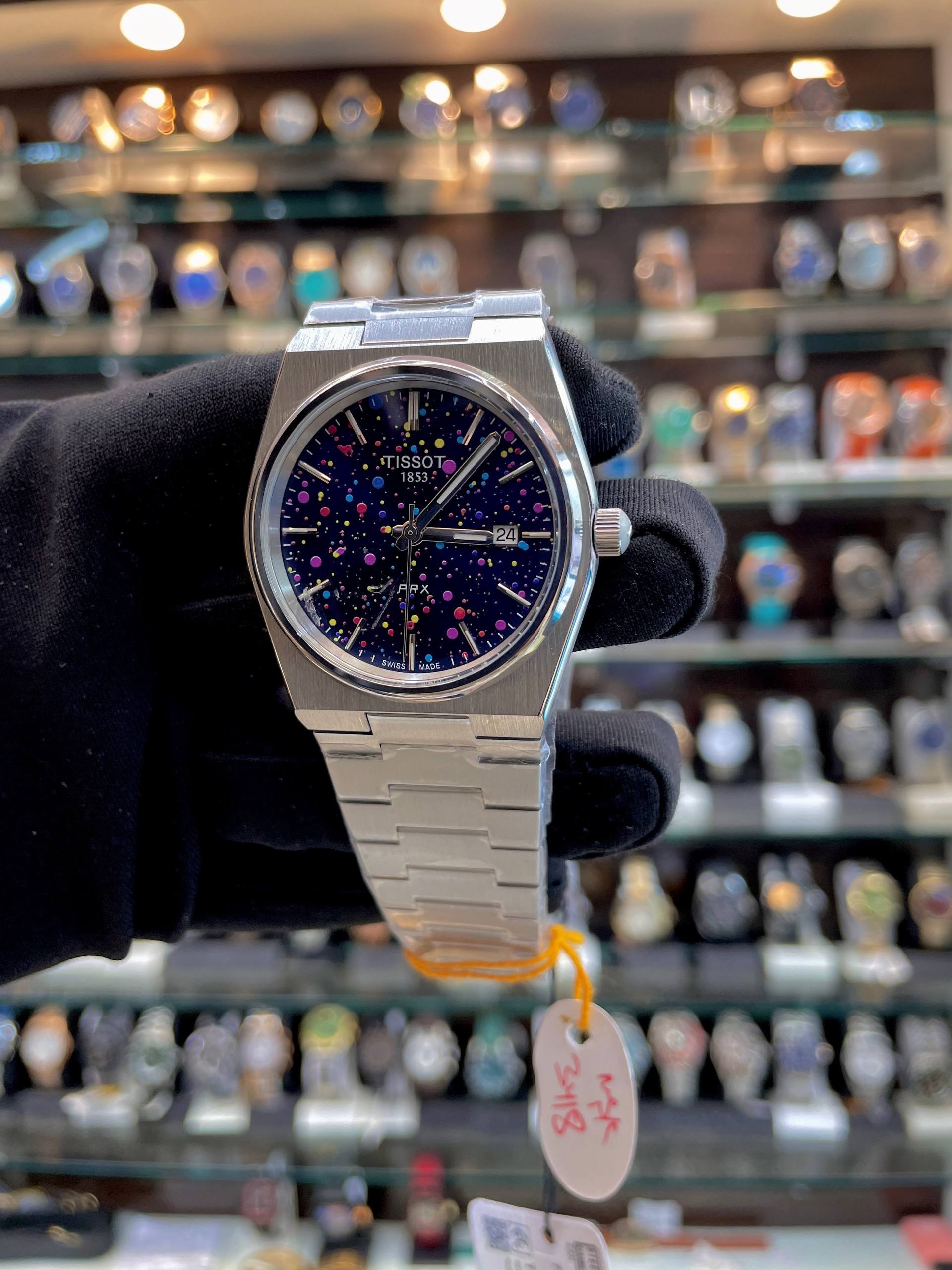 TISSOT PRX  "MIDNIGHT SKY"  MASTER PIECE POWERMATIC 80