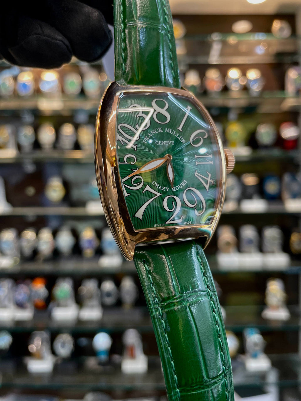FRANCK MULLER CRAZY HOURS 🤩 NOW IN AUTOMATIC ⚙️ MASTER GREEN