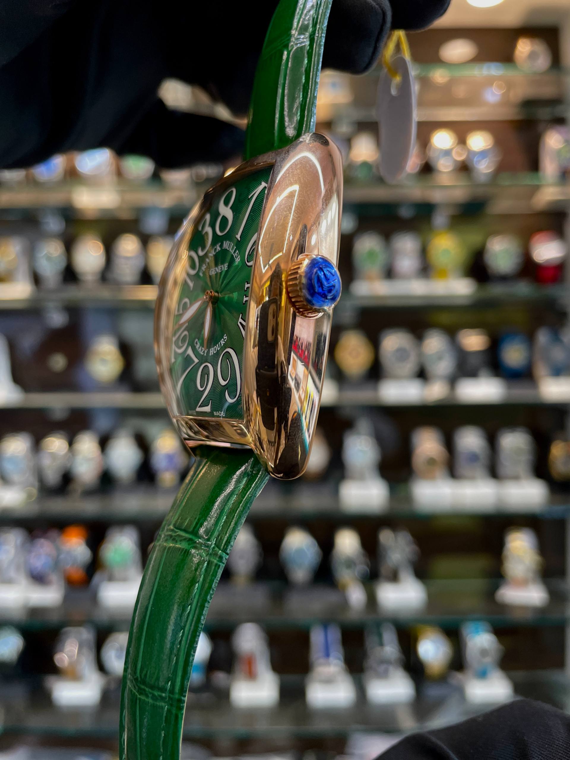FRANCK MULLER CRAZY HOURS 🤩 NOW IN AUTOMATIC ⚙️ MASTER GREEN