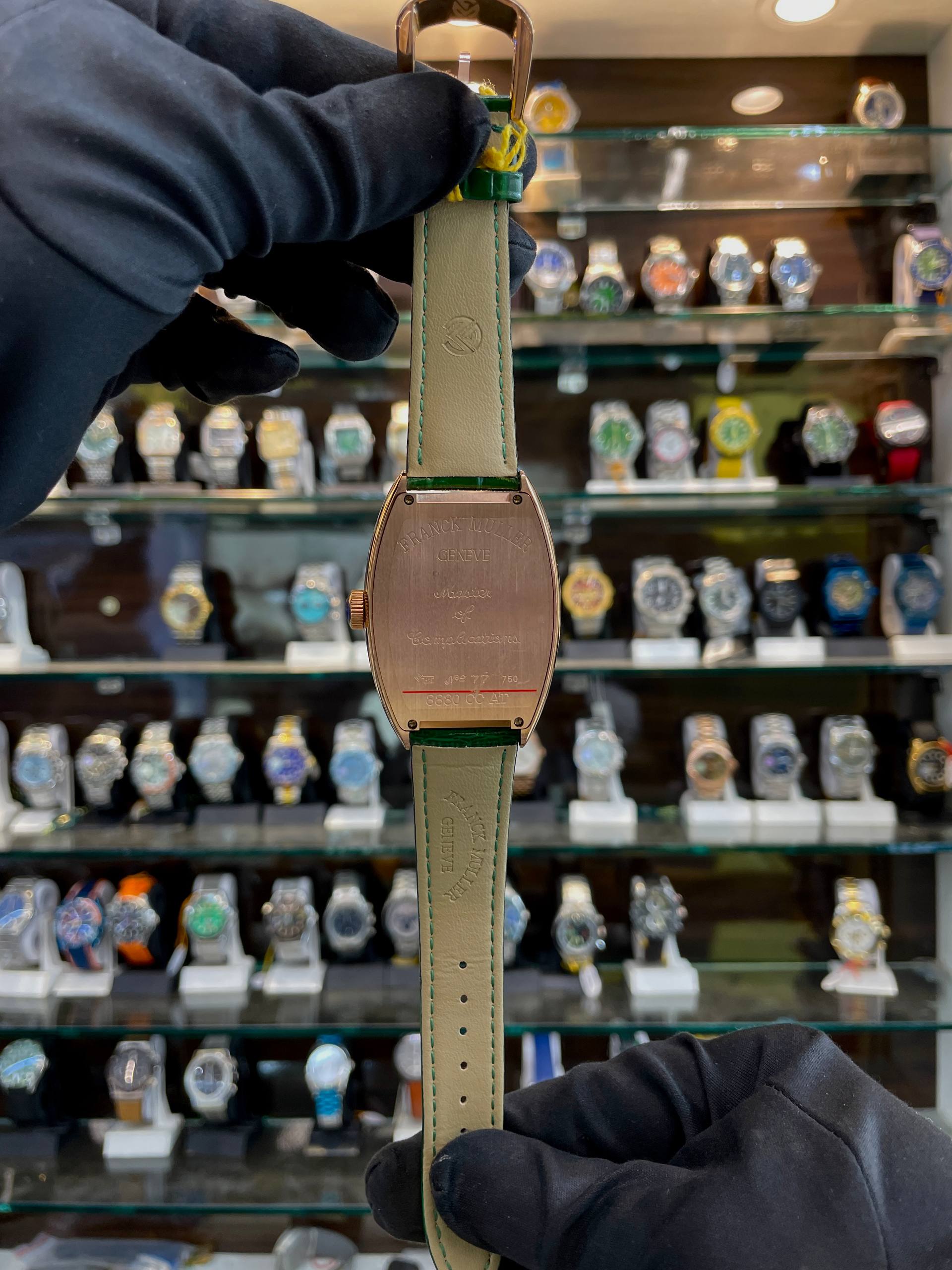 FRANCK MULLER CRAZY HOURS 🤩 NOW IN AUTOMATIC ⚙️ MASTER GREEN