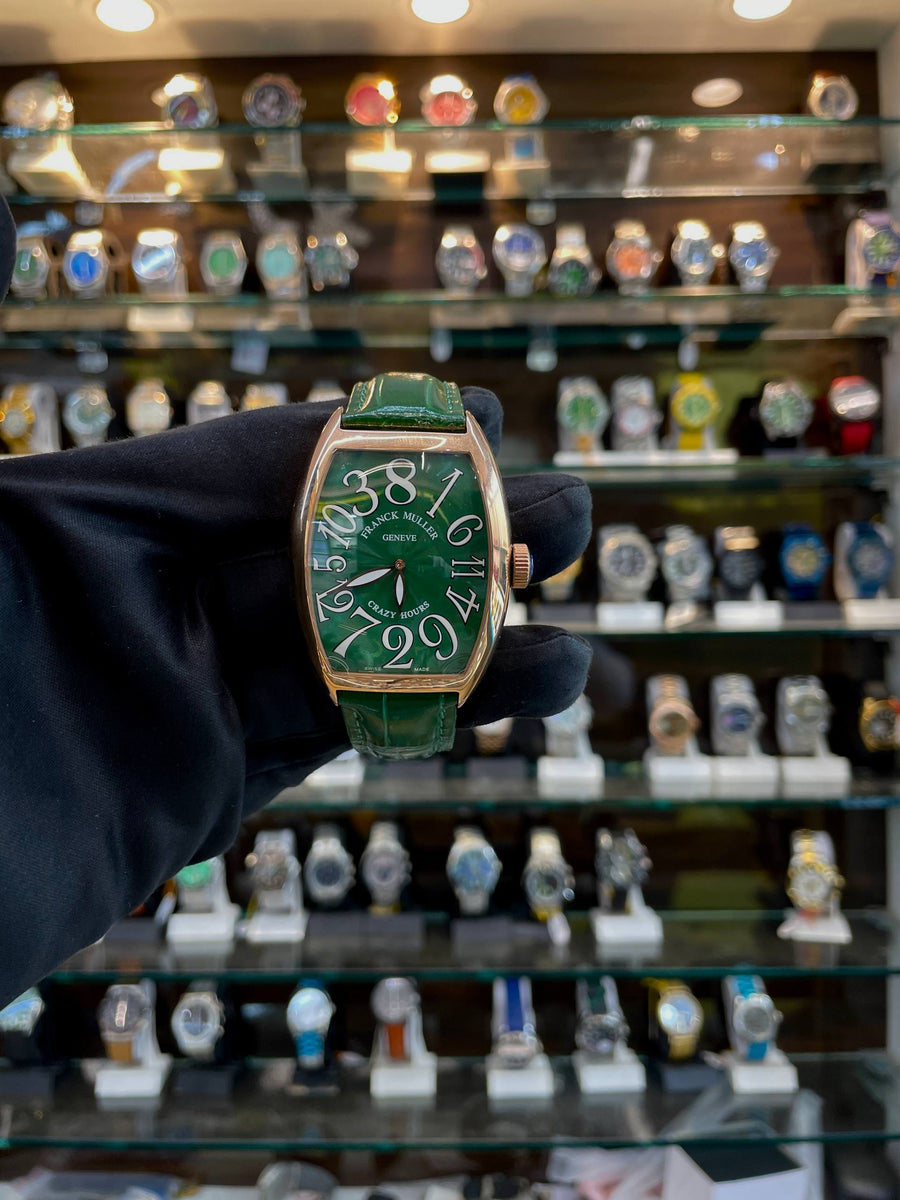 FRANCK MULLER CRAZY HOURS 🤩 NOW IN AUTOMATIC ⚙️ MASTER GREEN