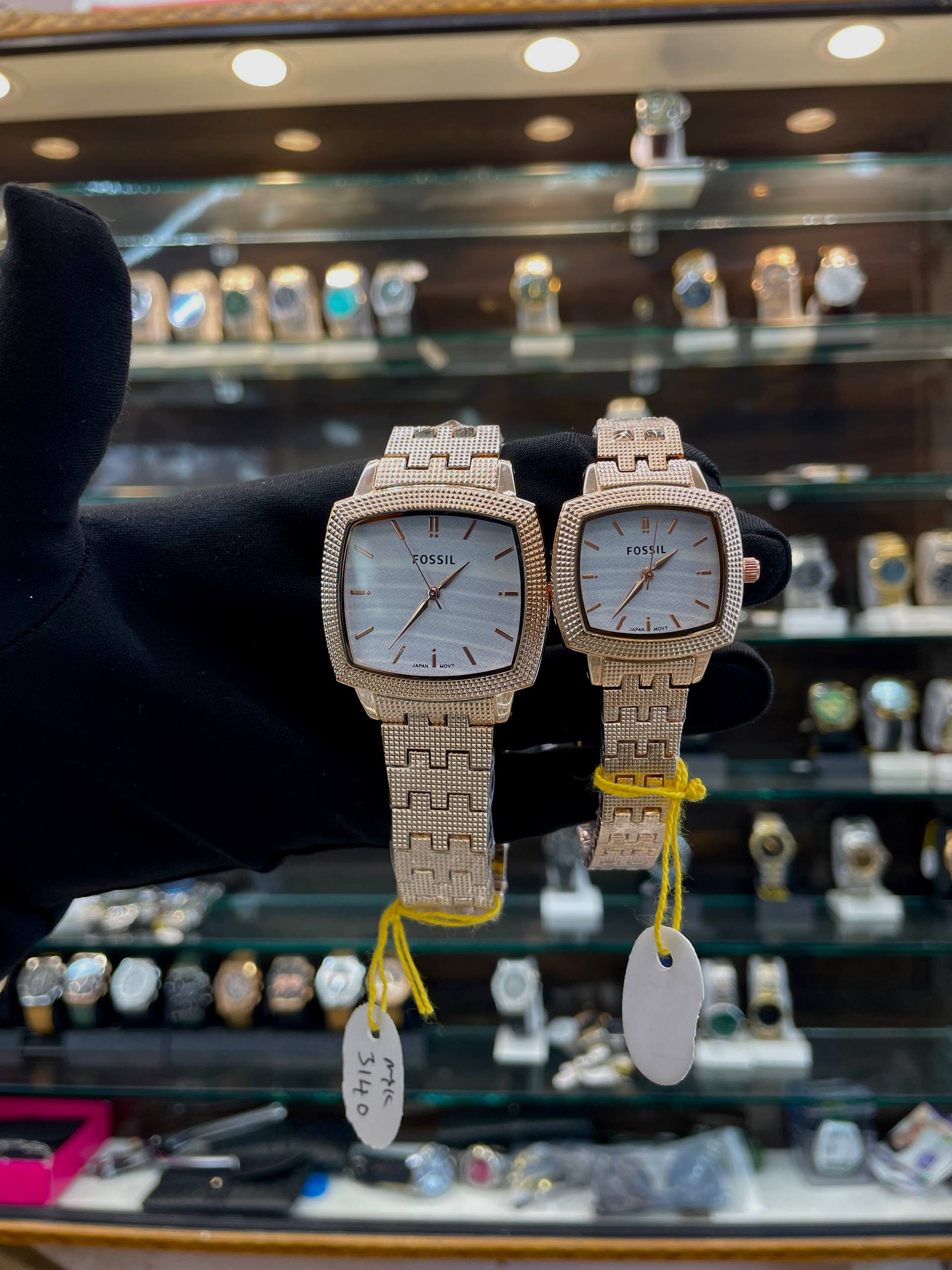Fossil Machine Luxe Limited-Edition in couple set