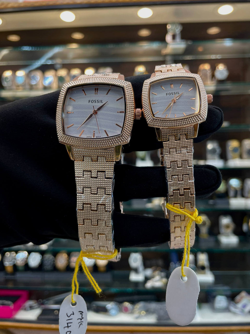 Fossil Machine Luxe Limited-Edition in couple set