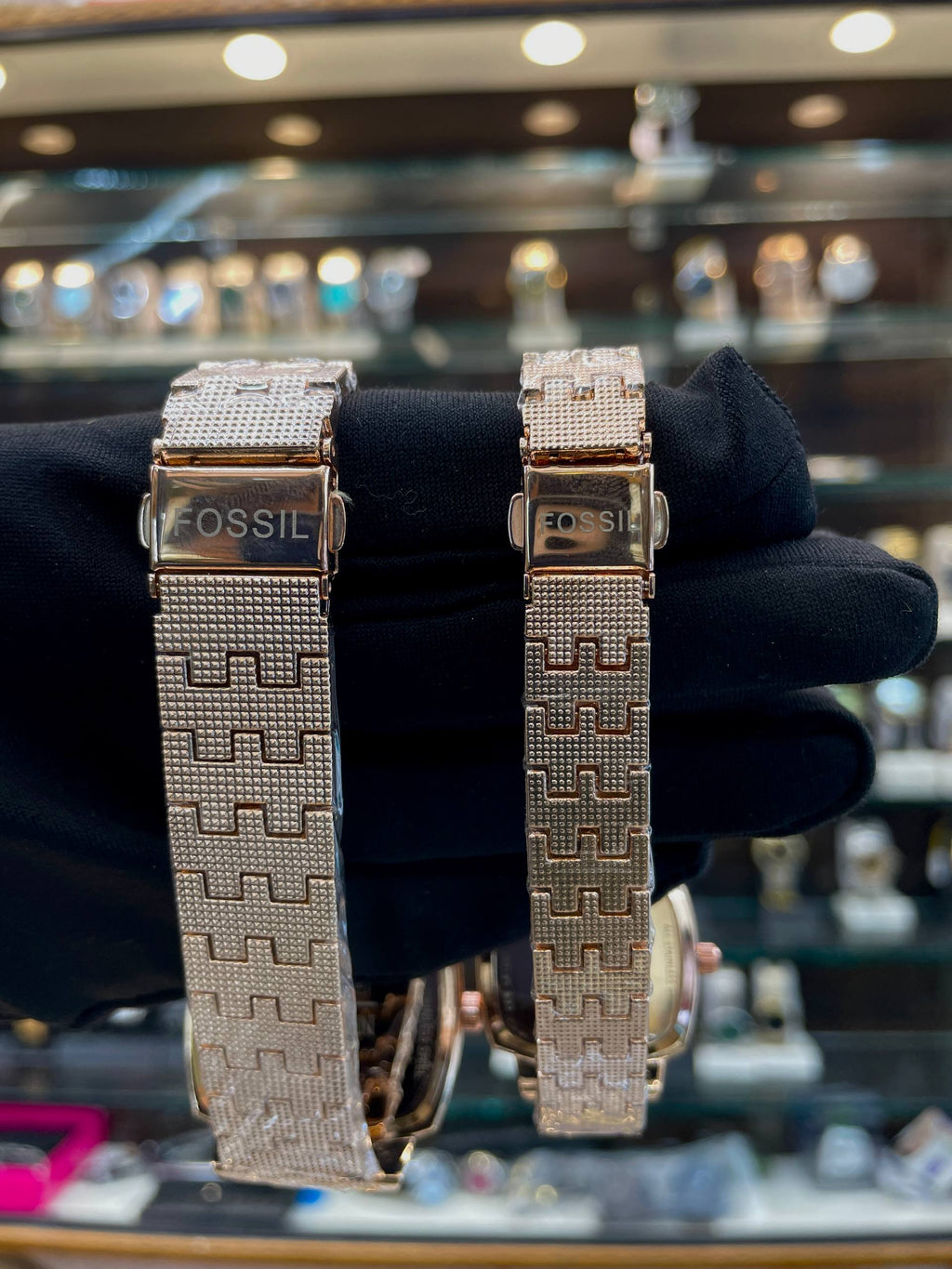 Fossil Machine Luxe Limited-Edition in couple set