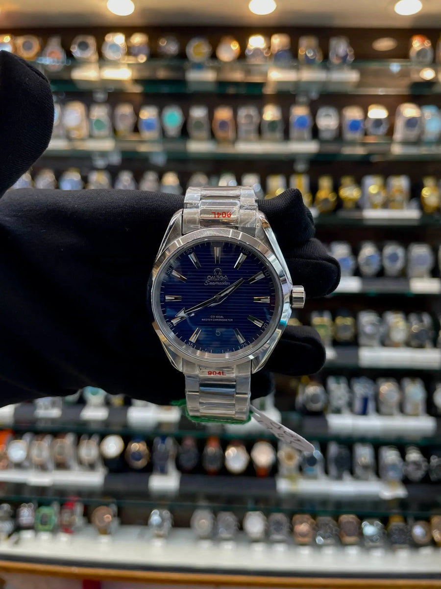 Omega seamaster aqua terra co-axinal master chronometer in master piece