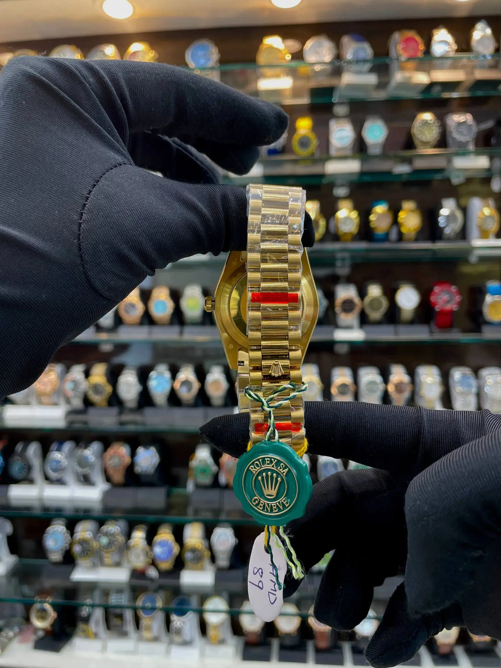 Rolex day-date 40mm yellow gold in master piece