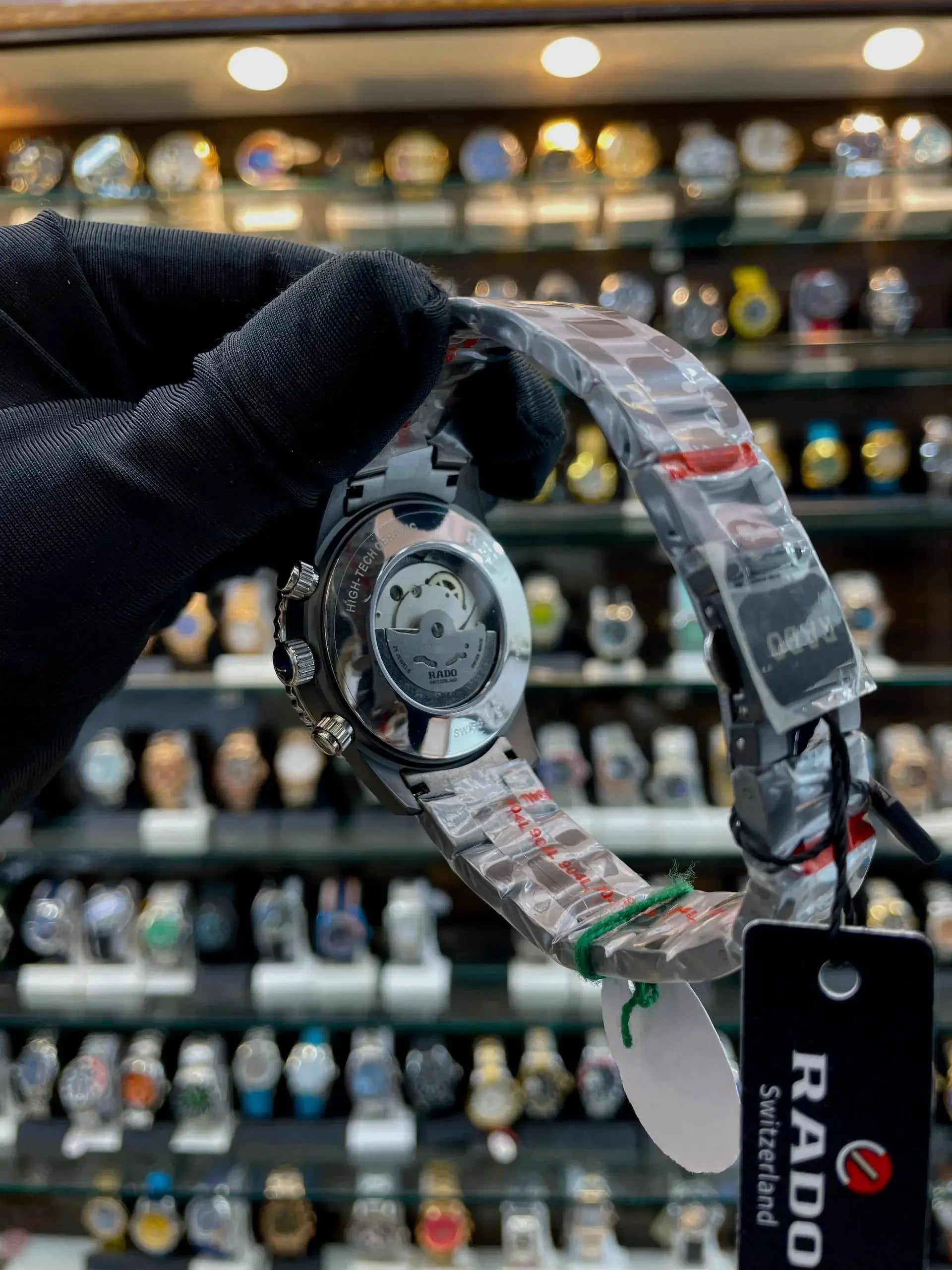 Rado captain Cook chrono now in master piece green