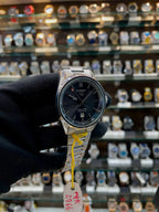 Tag heuer carrera twin-time now in master piece dark grey dial