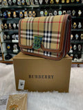 Burberry premium sling bag master piece brown