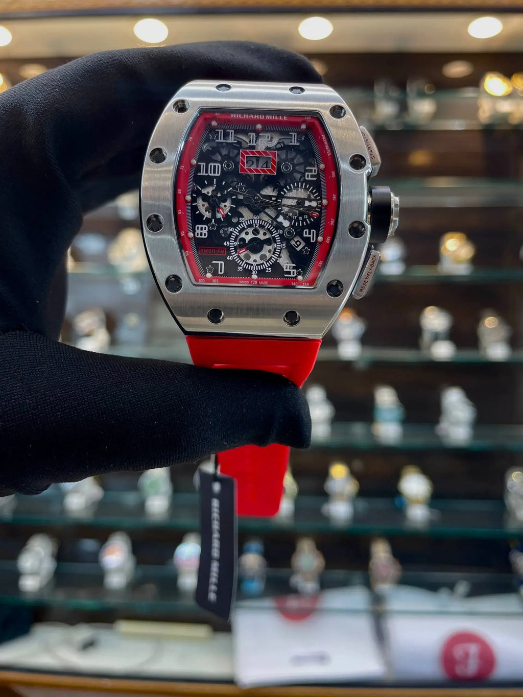 Richard mille (rm011) ag felipe massa now in master piece red