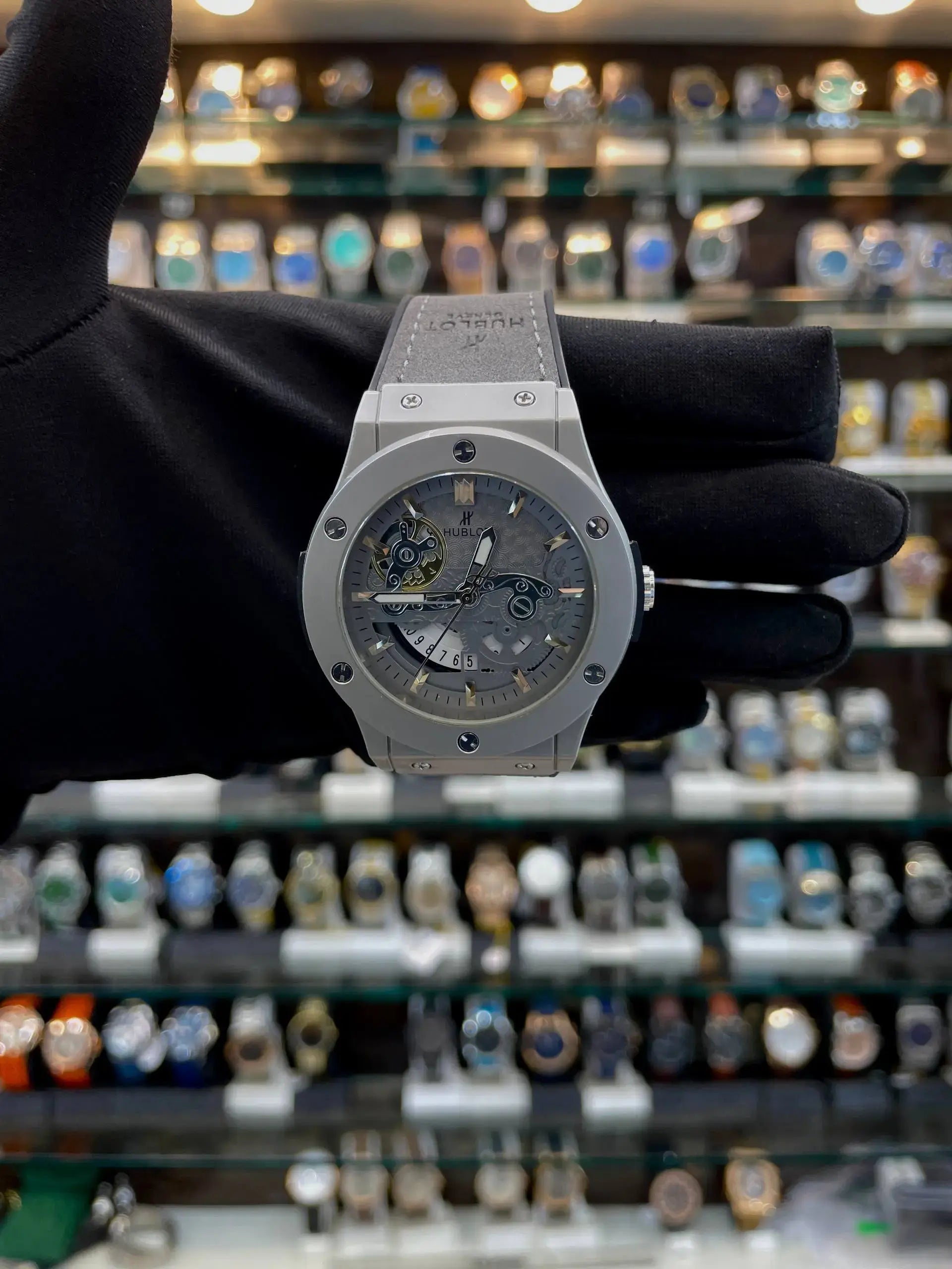 Hublot geneve big bang under budget full grey