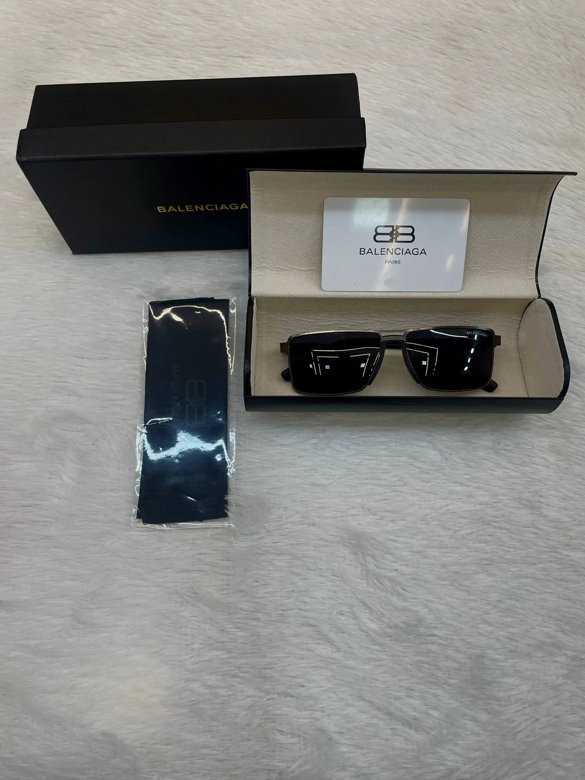 Balenciaga rectangle frame for mens in master piece