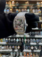 Franck muller vanguard lady semi-eta quality transparent dial