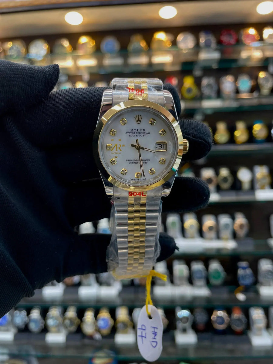 Rolex date 36mm just now in master piece for mens