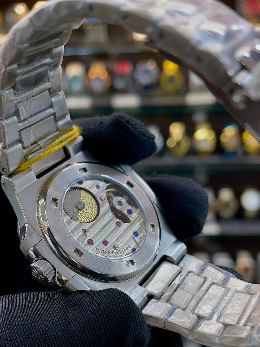 Patek phillipe nautilus 5724-G power reserve diamond body in master piece