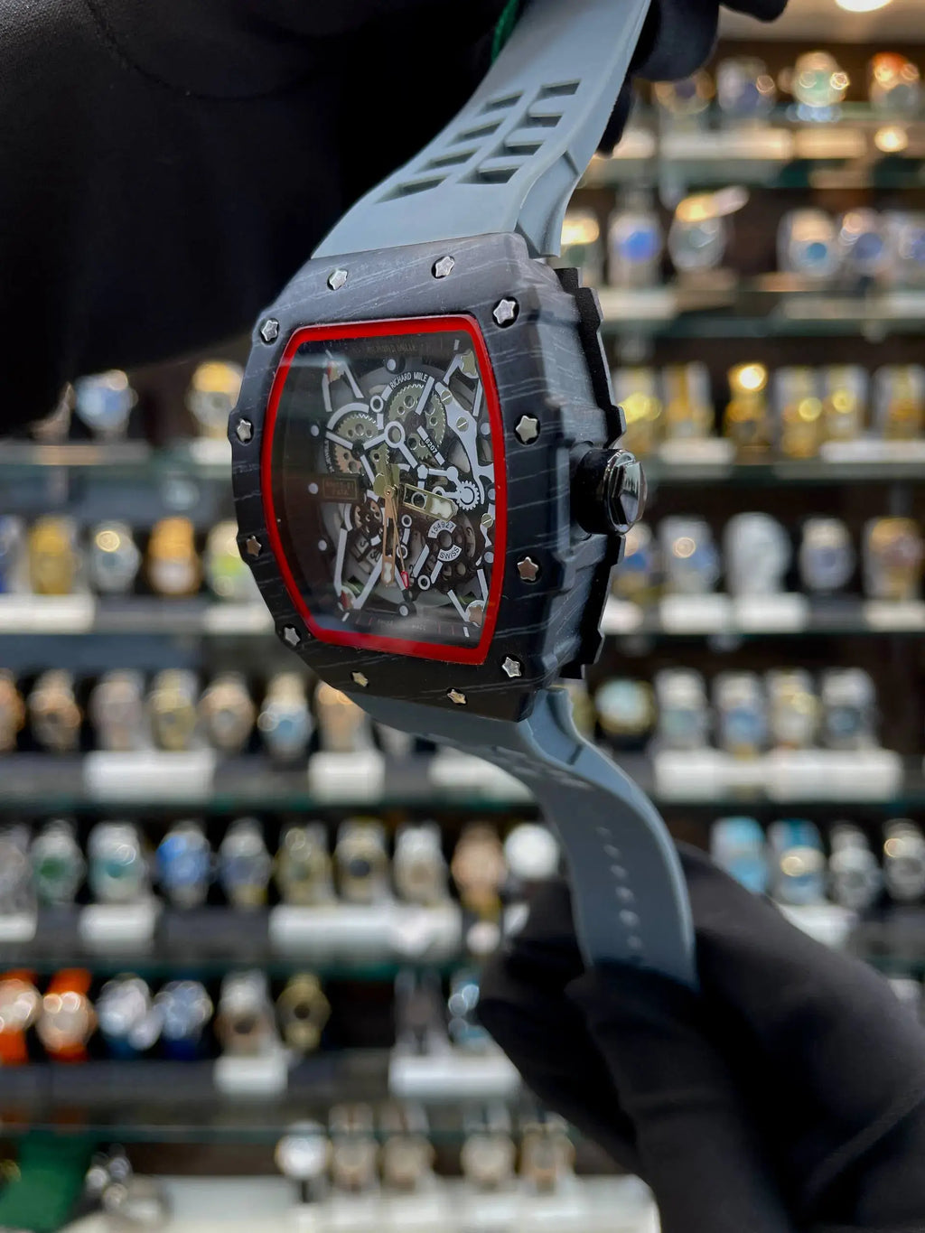 Richard mille rm35-01 rafa under budget for mens grey