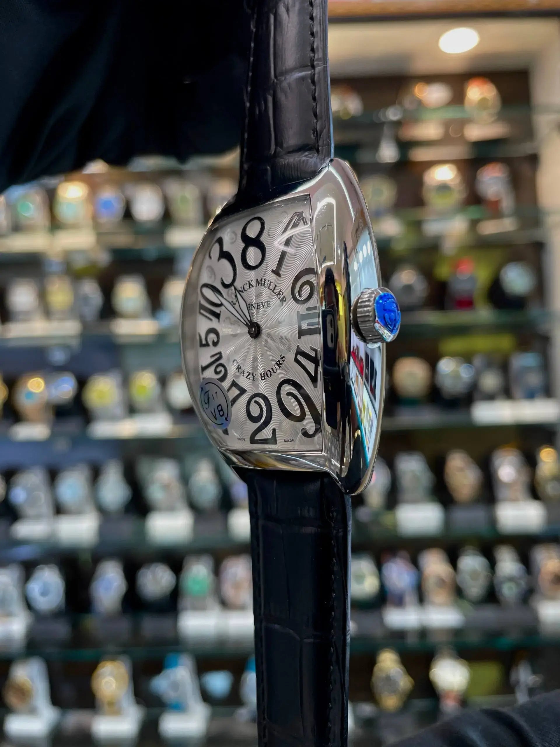 Franck muller crazy hours automatic master white dial