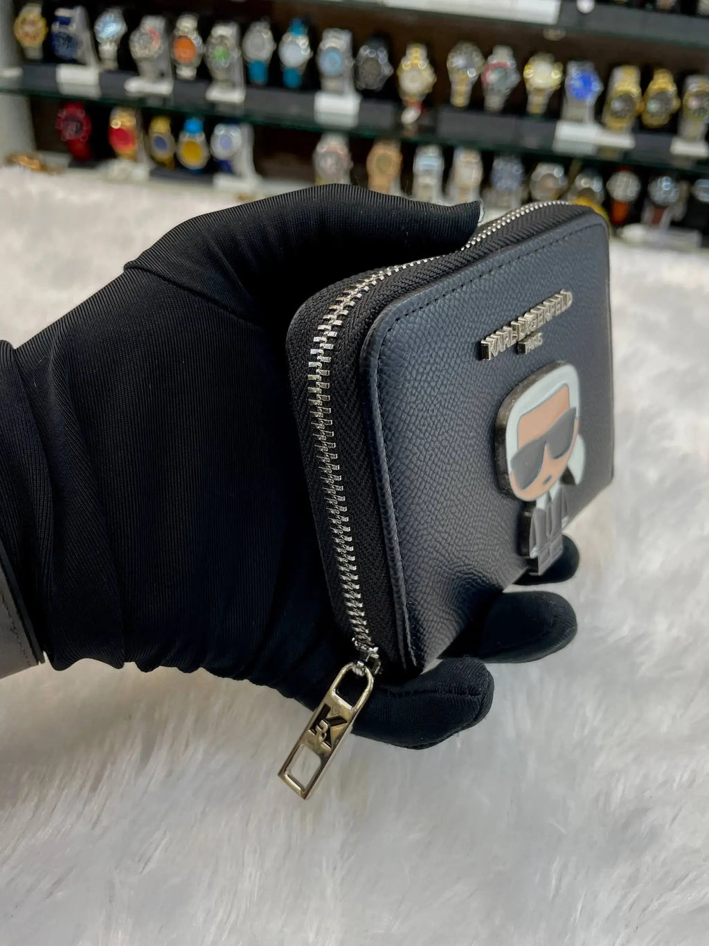 Karl lagerfield wallet for girls black