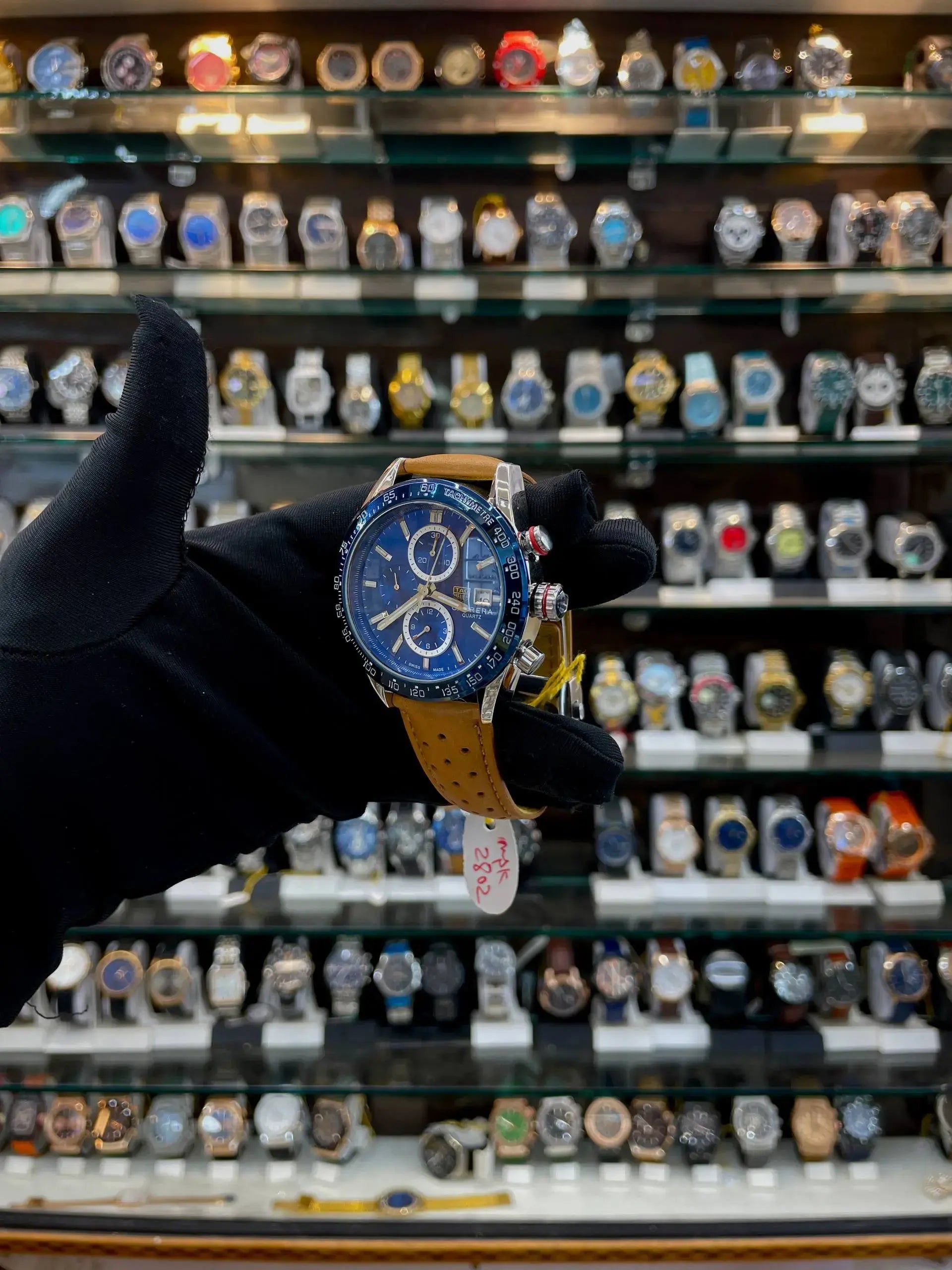 Tag heuer carrera tachymeter now in master piece