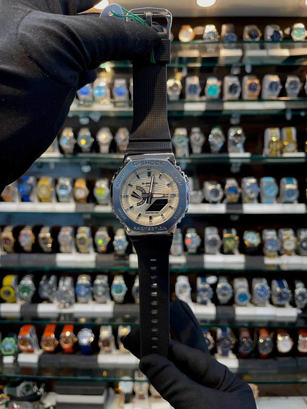 Gshock Casio gm-2100 body chrono silicon
