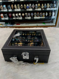 6pc square watch organiser (briefcase)