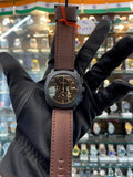 Fossil analog watch with chrono working
