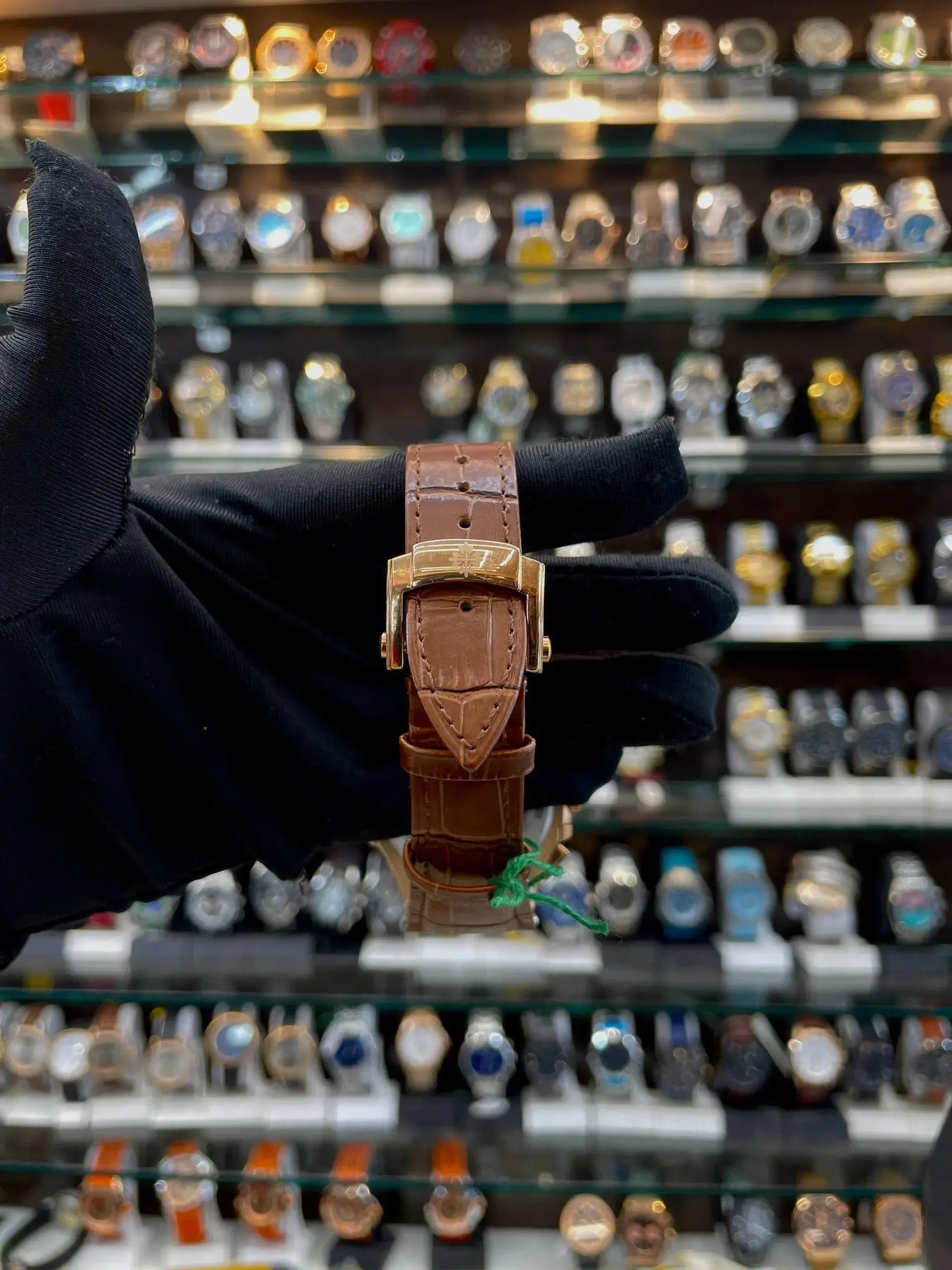 Patek phillipe nautilus chronograph in master piece brown